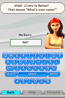 My Spanish Coach screenshot 5 for PSP